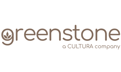 greenstone logo - light brown